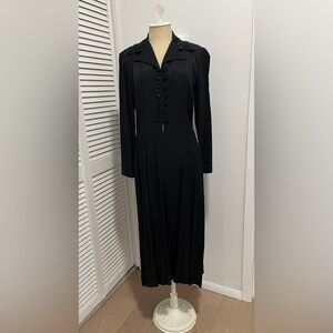 Jack by BB Dakota Black Long Sleeve Coat